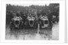 Three Austin 7 TT type Ulsters at the LCC Relay Grand Prix, Brooklands, 1931 by Bill Brunell