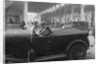 Lord de Clifford and Kitty Brunell in a Lagonda, San Remo, Italy, c1930(?) by Bill Brunell