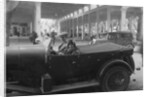 Lord de Clifford and Kitty Brunell in a Lagonda, San Remo, Italy, c1930(?) by Bill Brunell