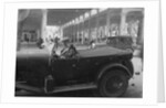 Lord de Clifford and Kitty Brunell in a Lagonda, San Remo, Italy, c1930(?) by Bill Brunell