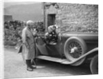 Kitty Brunell in a MG 18/80 open 4-seater, c1930(?) by Bill Brunell