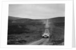 SS Jaguar 100 open 2-seater and Humber saloon competing in the RSAC Scottish Rally, 1939 by Bill Brunell