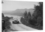 SS Jaguar 100 open 2-seater of Miss E Violet Watson competing in the RSAC Scottish Rally, 1939 by Bill Brunell