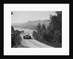 SS Jaguar 100 open 2-seater of Miss E Violet Watson competing in the RSAC Scottish Rally, 1939 by Bill Brunell