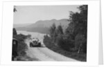 SS Jaguar 100 open 2-seater of Miss E Violet Watson competing in the RSAC Scottish Rally, 1939 by Bill Brunell