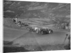 Singer Le Mans 2-seater competing in the RSAC Scottish Rally, Devil's Elbow, Glenshee, 1934 by Bill Brunell
