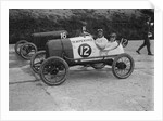 Temperino of JS Wood and Salmson of Andre Lombard at the JCC 200 Mile Race, Brooklands, 1921 by Bill Brunell