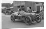 Henry Segrave in his Sunbeam 2 litre GP at Brooklands, Surrey, 1922 by Bill Brunell