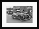 Henry Segrave in his Sunbeam 2 litre GP at Brooklands, Surrey, 1922 by Bill Brunell