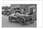 Henry Segrave in his Sunbeam 2 litre GP at Brooklands, Surrey, 1922 by Bill Brunell
