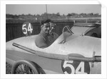 HC Munday in his AC at the JCC 200 Mile Race, Brooklands, Surrey, 1921 by Bill Brunell