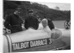 Kenelm Lee Guinness in his Talbot-Darracq at the JCC 200 Mile Race, Brooklands, Surrey, 1921 by Bill Brunell