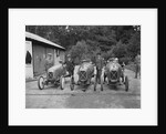 Three Salmsons at the JCC 200 Mile Race, Brooklands, Surrey, 1922 by Bill Brunell