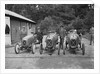 Three Salmsons at the JCC 200 Mile Race, Brooklands, Surrey, 1922 by Bill Brunell