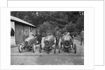Three Salmsons at the JCC 200 Mile Race, Brooklands, Surrey, 1922 by Bill Brunell