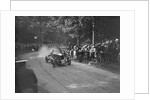 Lanchester 40-50 hp of AJW Millership at the MAC Shelsley Walsh Hillclimb, Worcestershire, 1923 by Bill Brunell