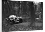 Jaguar SS100 at the Standard Car Owners Club Southern Counties Trial, Hale Wood, Chilterns, 1938 by Bill Brunell