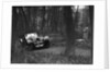 Jaguar SS100 at the Standard Car Owners Club Southern Counties Trial, Hale Wood, Chilterns, 1938 by Bill Brunell
