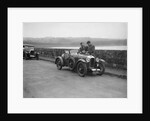 Amilcar and Riley 9 at the Ilkley & District Motor Club Trial, Fewston Reservoir, Yorkshire, 1930s by Bill Brunell