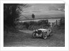 MG TA of Ken Crawford of the Cream Cracker Team at the MG Car Club Midland Centre Trial, 1938 by Bill Brunell