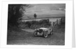 MG TA of Ken Crawford of the Cream Cracker Team at the MG Car Club Midland Centre Trial, 1938 by Bill Brunell