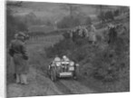 MG PB of J Terras competing in the MG Car Club Midland Centre Trial, 1938 by Bill Brunell