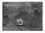 MG PB of J Terras competing in the MG Car Club Midland Centre Trial, 1938 by Bill Brunell