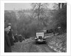 Standard Nine saloon of Mrs M Vaughan competing in the Sunbac Colmore Trial, Gloucestershire, 1933 by Bill Brunell