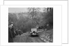 Standard Nine saloon of Mrs M Vaughan competing in the Sunbac Colmore Trial, Gloucestershire, 1933 by Bill Brunell
