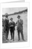 John Portwine and Selwyn Edge of AC Cars at Brooklands motor racing circuit, Surrey, c1921 by Bill Brunell
