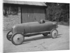 Andre Lombard in his Salmson single seater racing car, Brooklands, Surrey, 1922 by Bill Brunell