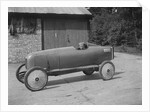 Andre Lombard in his Salmson single seater racing car, Brooklands, Surrey, 1922 by Bill Brunell