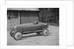 Andre Lombard in his Salmson single seater racing car, Brooklands, Surrey, 1922 by Bill Brunell