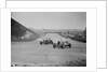 Bentley of Major H Butler and Lea-Francis Hyper racing at a BARC meeting, Brooklands, 1930 by Bill Brunell