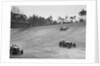 Bentley of Major H Butler and Sunbeam of BO Davis racing at a BARC meeting, Brooklands, 1930 by Bill Brunell