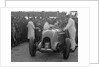 Bentley single-seater of Tim Birkin, winner of a race at a BARC meeting, Brooklands, 1930 by Bill Brunell