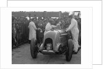 Bentley single-seater of Tim Birkin, winner of a race at a BARC meeting, Brooklands, 1930 by Bill Brunell