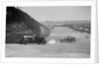 Bentley of Tim Birkin and Austro-Daimler of Edgar Fronteras, BARC meeting, Brooklands, 1930 by Bill Brunell