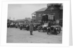 Cars at Brooklands, Surrey, c1930s by Bill Brunell
