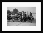 Salmson and two GNs, JCC 200 Mile Race, Brooklands, 1922 by Bill Brunell