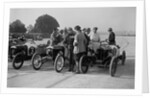 Salmson and two GNs, JCC 200 Mile Race, Brooklands, 1922 by Bill Brunell