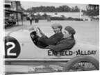 Enfield-Allday of Woolf Barnato at the JCC 200 Mile Race, Brooklands, 1922 by Bill Brunell