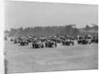 Race at the JCC Members Day, Brooklands, 1936 by Bill Brunell