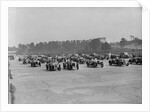 Race at the JCC Members Day, Brooklands, 1936 by Bill Brunell