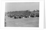 Race at the JCC Members Day, Brooklands, 1936 by Bill Brunell