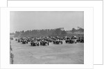 Race at the JCC Members Day, Brooklands, 1936 by Bill Brunell