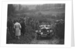 Crossley of HJ Stroud competing in the MCC Exeter Trial, Ibberton Hill, Dorset, 1930 by Bill Brunell