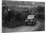 Standard of AV Spotiswoode competing in the MCC Exeter Trial, Ibberton Hill, Dorset, 1930 by Bill Brunell