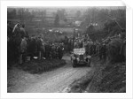 Alvis of RC Porter competing in the MCC Exeter Trial, Ibberton Hill, Dorset, 1930 by Bill Brunell
