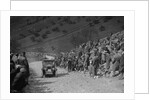 Morris Minor of FWJ Bolton competing in the MCC Edinburgh Trial, Park Rash, Yorkshire Dales, 1930 by Bill Brunell
